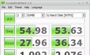 Тестирование скорости чтения и записи жёсткого диска с бесплатной программой CrystalDiskMark Проверить скорость диска hdd